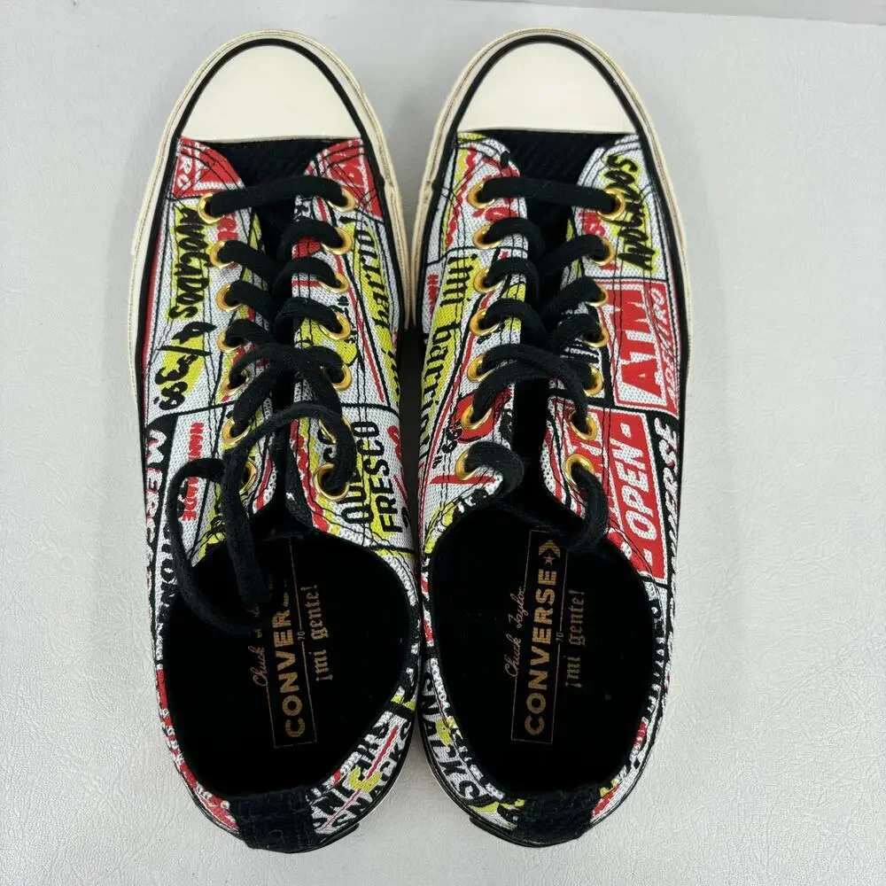 Converse Sneakers Mens Size 8.5 Chuck Taylor Low‎ Mi Gente Capsule Bodega Run